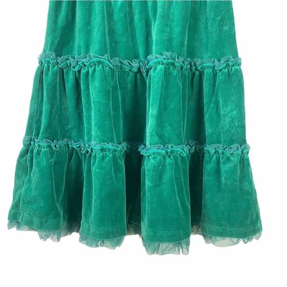 Hanna Anderson Green Dress 110 Cm - Picture 3 of 5